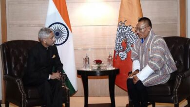Photo of भूटान के प्रधानमंत्री तोबगे ने विदेश मंत्री एस जयशंकर से की मुलाकात