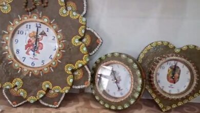 Photo of सागर में महिलाएं बना रहीं गोबर से सुंदर घड़ियां और मोमेंटो