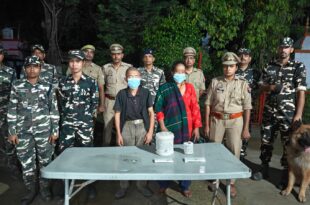 नेपाल से तस्करी कर अफीम ला रहे पति-पत्नी गिरफ्तार,अंतर्राष्ट्रीय कीमत 50 लाख रुपए