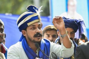 भीम आर्मी के प्रमुख चंद्रशेखर रावण ने योगी और मोदी सरकार पर साधा निशाना