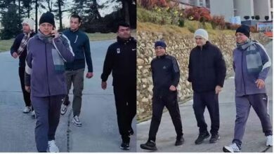 Photo of सीएम धामी: भराड़ीसैण में अफसरों संग मार्निंग वॉक निकले मुख्यमंत्री