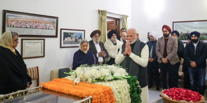 पीएम मोदी श्रद्धांजलि, PM Modi tribute to Singh, Manmohan Singh death news, Modi pays respect, Manmohan Singh contributions, Tribute by PM Modi, Former PM Manmohan Singh, Dr. Singh tribute, Modi on Manmohan Singh death, Political leaders pay tribute, Manmohan Singh legacy remembered,