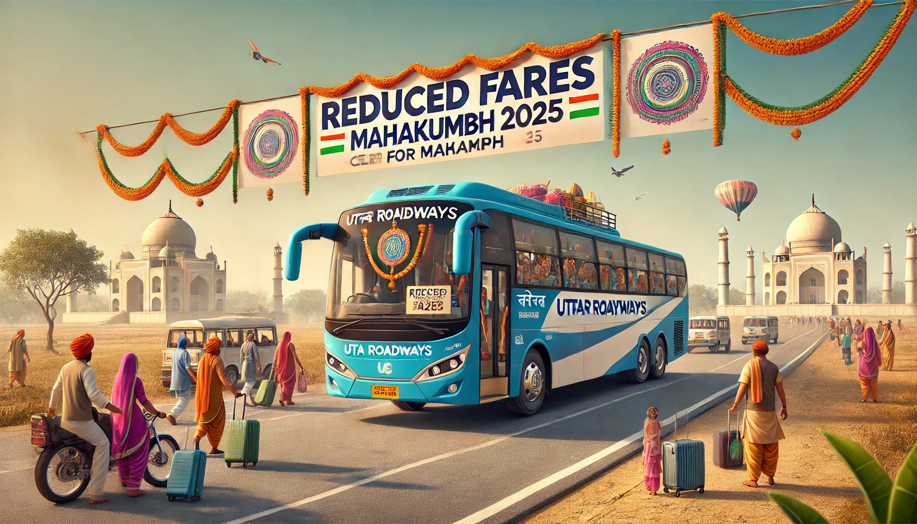 Photo of यूपी रोडवेज की AC बसों का किराया घटा, महाकुंभ 2025 के यात्रियों को तोहफा