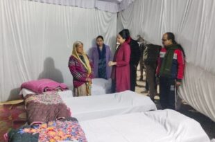 रैन बसेरों का निरीक्षण, ठंड में रैन बसेरे, हर्षिता माथुर निरीक्षण, जिलाधिकारी का निरीक्षण, कंबल और अलाव व्यवस्था, शीतलहर में रैन बसेरे, DM inspection shelters, cold wave shelters, winter shelters Rae Bareli, homeless people shelters, relief shelters in winter, cold weather relief shelters, inspection of night shelters,