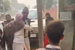 बलिया में नारद राय का वीडियो, Narad Rai Ballia fight, वीडियो में गाली-गलौज, Ballia viral video, पूर्व मंत्री नारद राय विवाद, जयपुरिया स्कूल घटना, Ballia Narad Rai controversy, Narad Rai viral incident, बलिया सोशल मीडिया विवाद,
