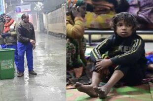 चारबाग रेलवे स्टेशन पर सफाईकर्मियों का कृत्य, यात्रियों को पानी डालकर जगाना, प्लेटफॉर्म 8-9 पर सफाई, लखनऊ रेलवे स्टेशन वीडियो, ट्रेन का इंतजार करते यात्री, सफाईकर्मी को चेतावनी, ठंड में परेशान यात्री,Charbagh railway station cleaning staff, Pouring water on passengers, Platform 8-9 cleaning, Lucknow railway station video, Passengers waiting for train, Cleaning staff reprimanded, Passengers disturbed in cold,