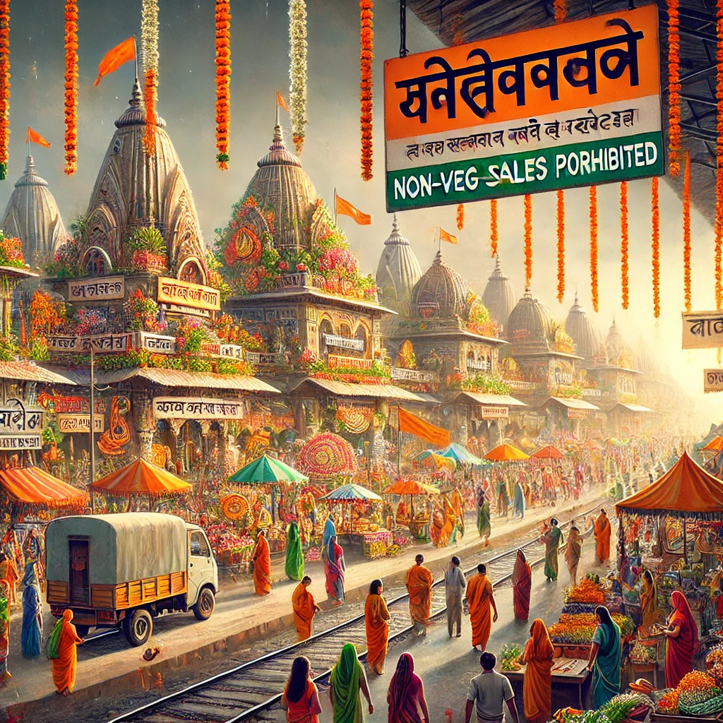 Photo of महाकुंभ में पवित्रता का ध्यान: ट्रेनों और स्टेशनों पर नॉनवेज खाना प्रतिबंधित