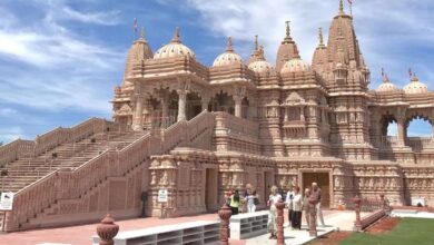 Photo of ‘हिंदुओं वापस जाओ…’, कैलिफोर्निया के मंदिर में तोड़फोड़; दीवारों पर लिखे भारत विरोधी नारे