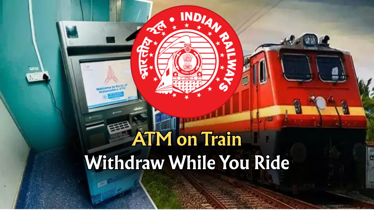 Photo of अब ट्रेन में भी मिलेगा एटीएम! जानिए कहां शुरू हुई ये अनोखी सुविधा?
