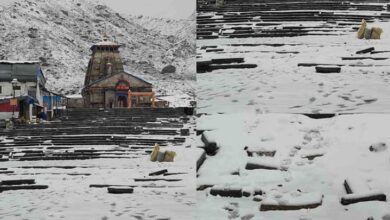 Photo of उत्तराखंड: केदारनाथ में हुई बर्फबारी…मौसम विभाग ने जारी की चेतावनी