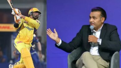 Photo of हार के बाद जडेजा और पूरी CSK टीम पर बरसे Virender Sehwag