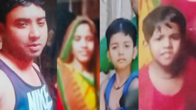 Photo of घर में दंपती और दो बेटियों के शव मिलने से सनसनी, मुंह दबाकर हत्या की आशंका