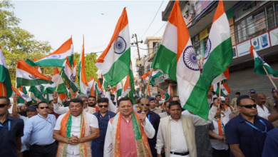 Photo of सीएम धामी के नेतृत्व में निकाली तिरंगा यात्रा, लोगों में दिखा उत्साह