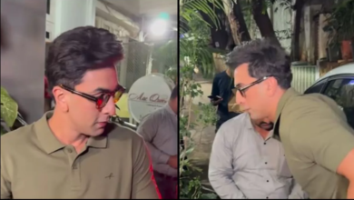 Photo of Ramayana की शूटिंग के बीच Ranbir Kapoor का नया लुक वायरल