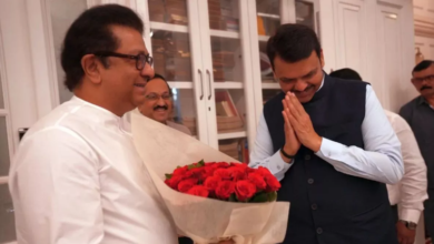 Photo of ठाकरे ब्रदर्स में सुलह के कयास के बीच फडणवीस की एंट्री, Raj Thackeray से मिलने पहुंचे सीएम