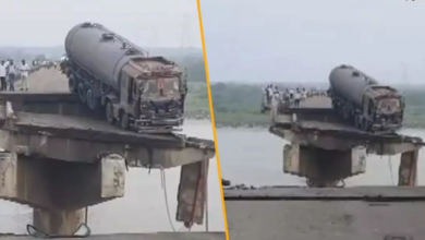 Photo of गुजरात के वडोदरा में ब्रिज टूटा, कई वाहन नदी में गिरे; तीन लोगों की मौत