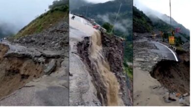 Photo of हिमाचल प्रदेश : चंडीगढ़-मनाली नेशनल हाईवे फिर बंद, बहाली के आसार कम