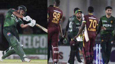 Photo of सैम अयूब के तूफान में उड़ा वेस्टइंडीज, पाकिस्तान ने घर में घुसकर पीटा; टी20I में फिर हुई शर्मसार