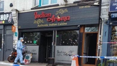 Photo of लंदन में भारतीय रेस्तरां में लगाई आग, खाना खा रहे पांच लोग झुलसे