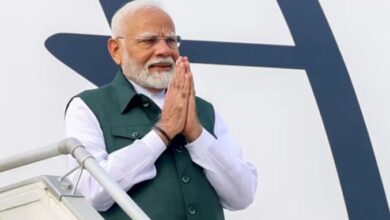 Photo of प्रधानमंत्री मोदी के मणिपुर दौरे को लेकर इंफाल में लगे पोस्टर और बैनर