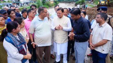 Photo of उत्तराखंड: ग्राउंड जीरो पर सीएम धामी… दूसरे दिन भी आपदा प्रभावित क्षेत्रों का दौरा