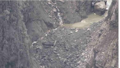 Photo of उत्तराखंड: तेलगाड के मुहाने के पास भूस्खलन से बनीं दो झीलें