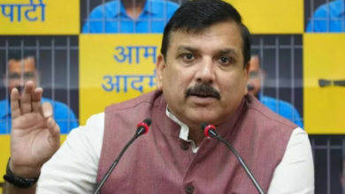 Photo of श्रीनगर: भाजपा नेता ने आप सांसद संजय सिंह को भेजा 50 करोड़ की मानहानि का नोटिस