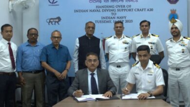 Photo of नौसेना में शामिल हुआ पहला स्वदेशी डाइविंग सपोर्ट क्राफ्ट