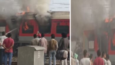 Photo of अमृतसर-सहरसा गरीब रथ ट्रेन में आग: सरहिंद रेलवे स्टेशन के पास हादसा