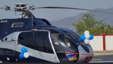 Photo of पिथौरागढ़ से मुनस्यारी, हल्द्वानी से अल्मोड़ा के लिए आज से हेली सेवा शुरू