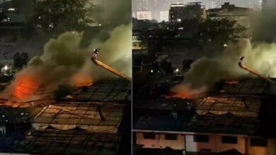 Photo of मुंबई के नागपाड़ा में गोदाम में लगी भीषण आग