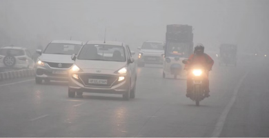 Photo of चार-पांच दिन अच्छी धूप निकलने के बाद मौसम का यूटर्न, सड़कों पर घना कोहरा