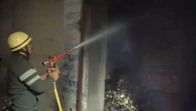 Photo of अंबाला: विज्ञान उपकरणों के बंद गोदाम में लगी आग, मौके पर मची अफरा-तफरी