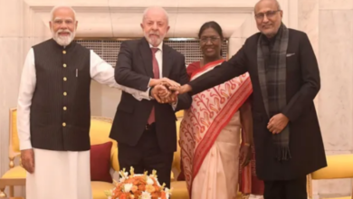 Photo of रणनीतिक साझेदारी का नया अध्याय: राष्ट्रपति मुर्मू ने किया लूला दा सिल्वा के लिए राजकीय भोज का आयोजन