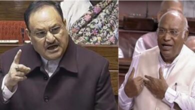 Photo of ‘अपनी पार्टी को अबोध बालक का बंधक मत बनाइए’, राज्यसभा में खरगे से बोले जेपी नड्डा