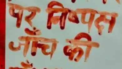 Photo of युवक ने खून से प्रधानमंत्री को लिखा पत्र, राम धन गबन मामले की निष्पक्ष जांच की उठाई मांग