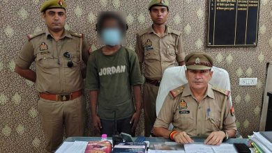 Photo of दुकान से लोहे की प्लेटें चोरी करने वाला आरोपी गिरफ्तार, सात प्लेट बरामद