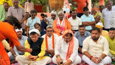 Photo of बाईपास मार्ग के चौड़ीकरण व सुंदरीकरण कार्य का हुआ भूमिपूजन
