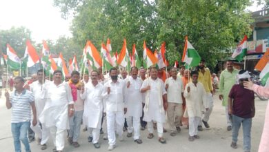 Photo of विधायक पीएन पाठक के नेतृत्व में निकली तिरंगा यात्रा