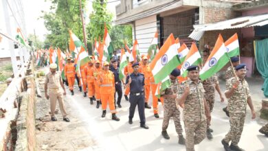 Photo of हर घर तिरंगा अभियान के तहत 11वीं एनडीआरएफ ने निकाली तिरंगा यात्रा