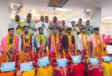 Photo of गरीब महोत्सव में सात जोड़ों का हुआ सामूहिक विवाह संपन्न