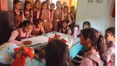 Photo of एक दिन की प्रधानाध्यापिका बनी 7 वीं की छात्रा ने संभाली कमान